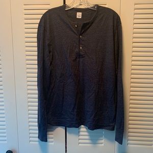 Mens Jcrew Henley shirt
